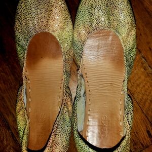 Tieks Multicolor Textured Flats